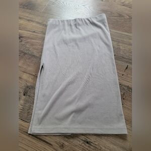 Oak & Fort Side Slit Skirt Size Small